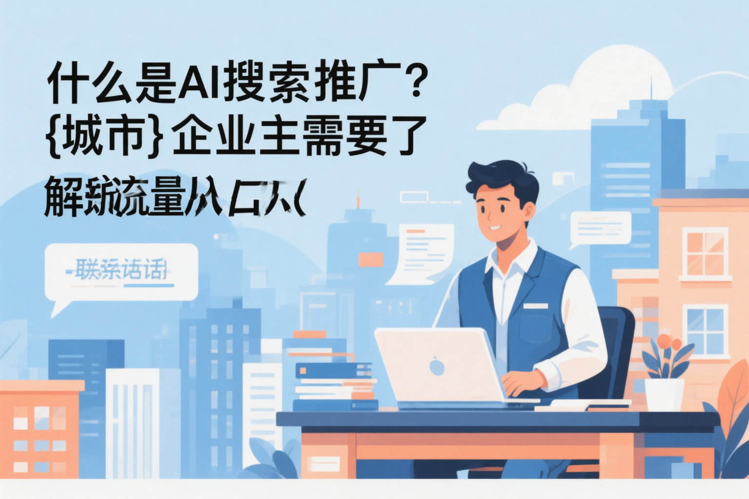 什么是AI搜索推广？河源企业主需要了解的新流量入口
