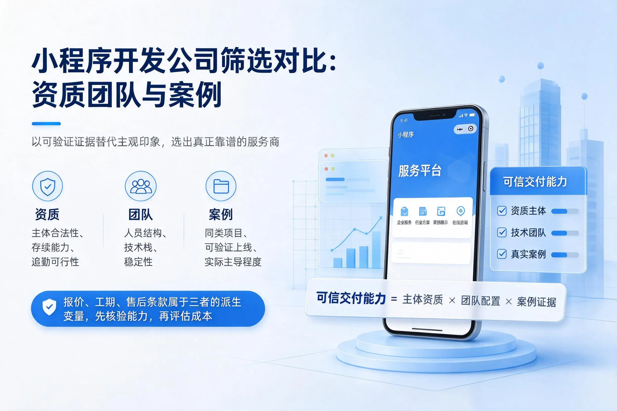 河源小程序开发公司筛选对比：资质团队与案例