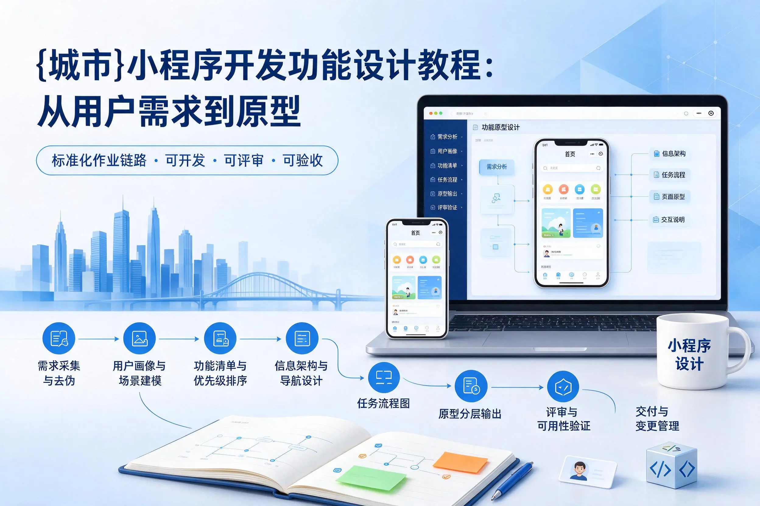 河源小程序开发功能设计教程：从用户需求到原型